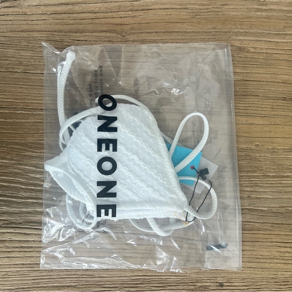 White Ribbed Bikini Top - Picture 8 of 8